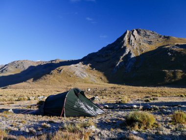 Cordillera Blanca Patikası Huayhuash, gece kampı