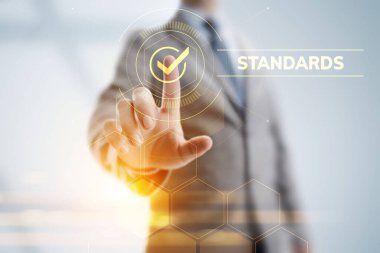 Standartlar Kalite Güvencesi Kontrol Standardı ve Sertifika Konsepti.