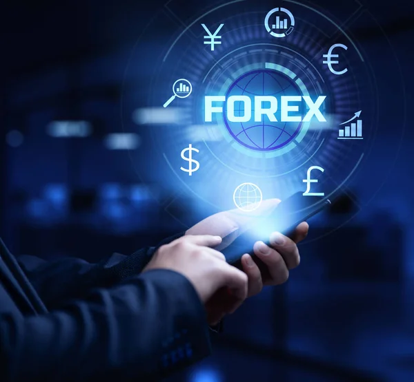 Forex wymiana walut Business Finance koncepcja inwestycji finansowych. — Zdjęcie stockowe
