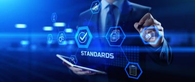 Standart ISO kalite kontrol güvence belgesi.