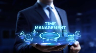 Zaman Yönetimi Kişisel Üretim Planlama İş Konsepti