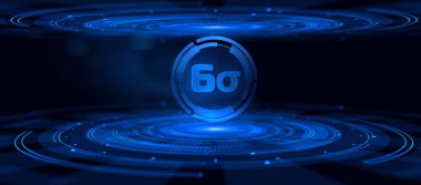 6 Sigma altı. DMAIC Lean İmalat Teknolojisi kavramı