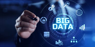 Büyük Veri Bilimi Analiz Analizi İş Teknolojisi Kavramı