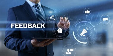 Geri bildirim müşterileri memnuniyet pazarlama kavramını gözden geçiriyor