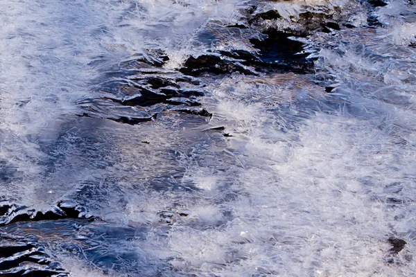Surface Glacée Sur Eau — Photo