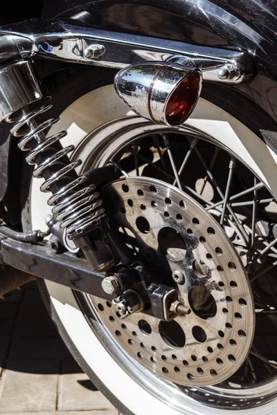 Delen van motorfietsen — Stockfoto