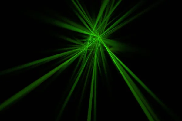 Rays Green Energy Green Abstract Cosmic Flash — Stock Photo, Image