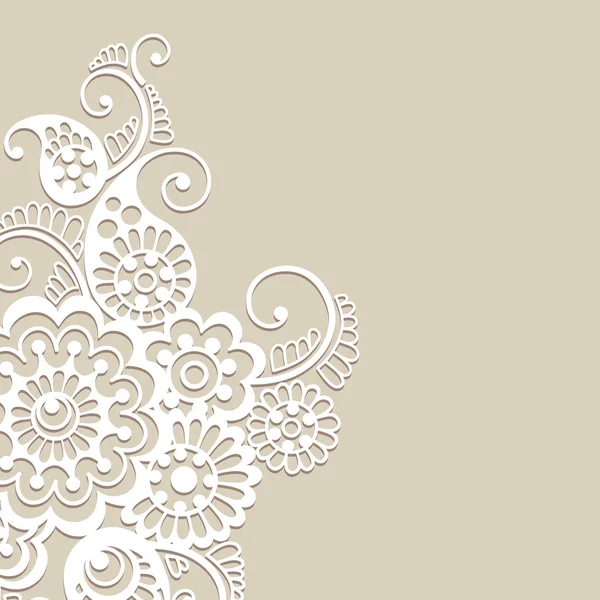 Çiçek vektör süsleme arka plan