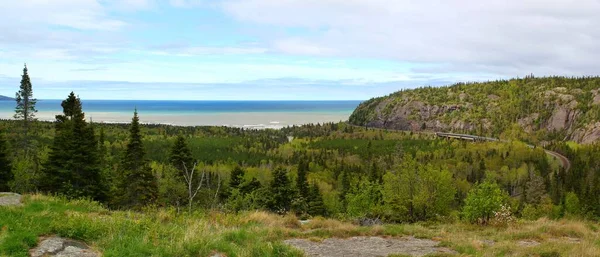 Vue Panoramique Célèbre Grand Lac Supérieur Ontario Canada — Photo