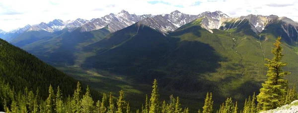 Unglaubliche Berglandschaft Den Kanadischen Rocky Mountains Kanada — Stockfoto