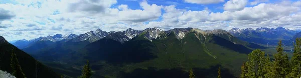 Kanadische Wildnis Wildes Und Abenteuerliches Tal Den Kanadischen Rocky Mountains — Stockfoto