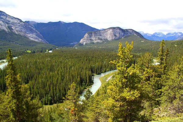 Alagút Mountain Banff Alberta Kanada — Stock Fotó