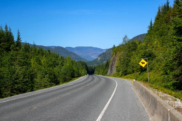 Autopista Isla Vancouver — Foto de Stock