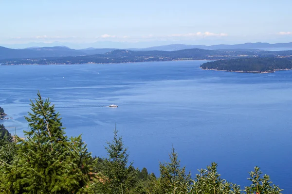 Υπέροχη Ακτογραμμή Στον Καναδά Salt Spring Island Στη Βρετανική Κολομβία — Φωτογραφία Αρχείου