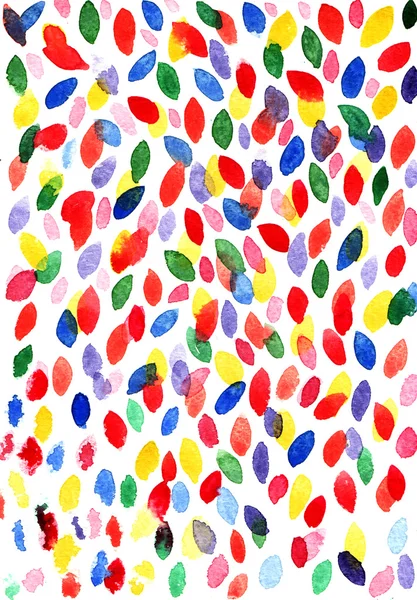 soyut renkli sulu boya