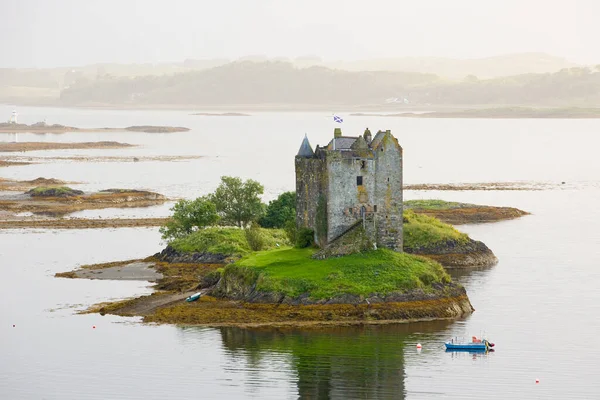 Stalker Castle Una Casa Torre Cuatro Pisos Mantener Pintorescamente Situado —  Fotos de Stock