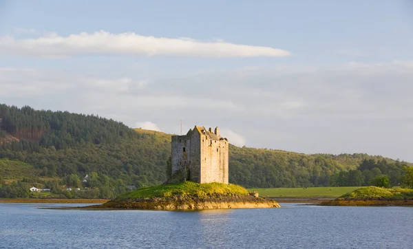 Stalker Castle Una Casa Quattro Piani Torre Mantenere Pittoresco Situato — Foto Stock