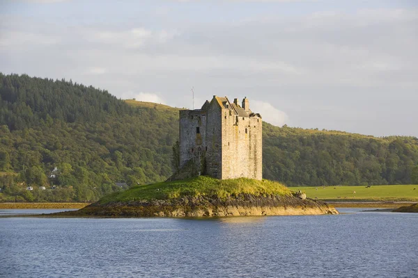 Stalker Castle Una Casa Quattro Piani Torre Mantenere Pittoresco Situato — Foto Stock