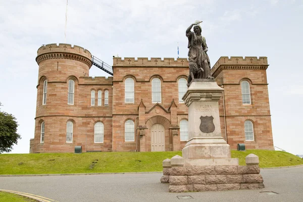 Inverness Castle Construído 1835 Escócia Fotografia De Stock