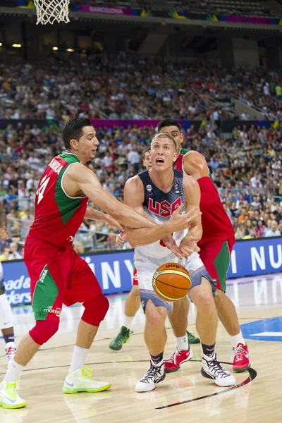 Mason Plumlee del equipo de USA — Foto de Stock