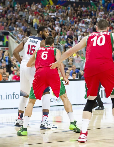 Andre drummond i usa team — Stockfoto