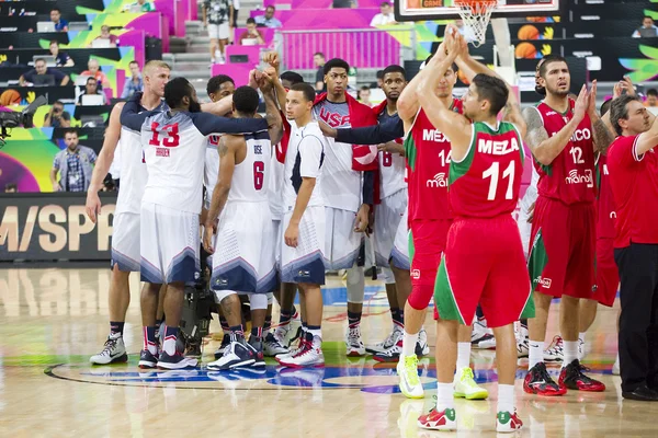 USA Team celebrating the victory — Stock Photo, Image