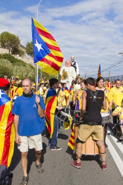 catalonia bağımsızlık protesto