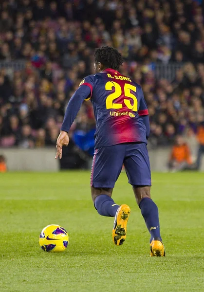 Alex Song de FCB — Foto de Stock