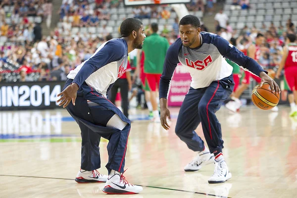 Kyrie Irving and Rudy Gay — Stock Photo, Image