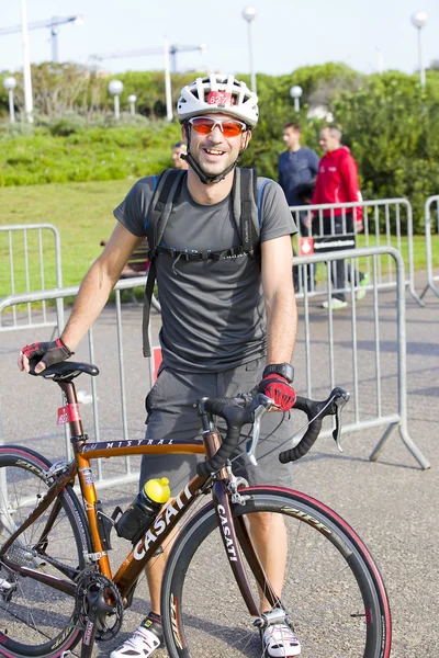 Triatlonista Sergio Costa — Stock fotografie