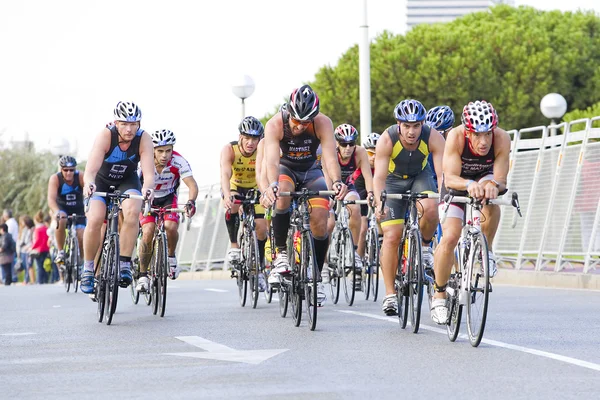 Triatlo - Ciclismo — Fotografia de Stock