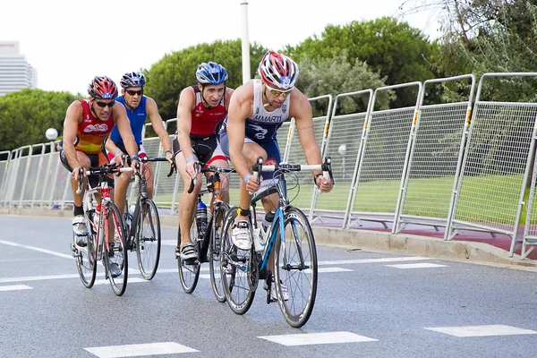 Triatlón - Ciclismo — Foto de Stock