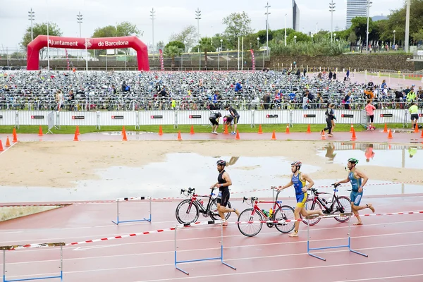 Triatlo - Ciclismo — Fotografia de Stock