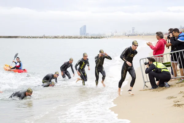 Triatlon - plavání — Stock fotografie