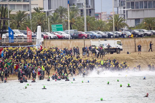 Triatlon - plavání — Stock fotografie