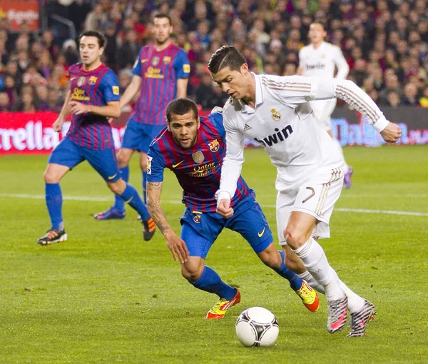 Cristiano Ronaldo - Barcelona vs Real Madrid — Foto de Stock