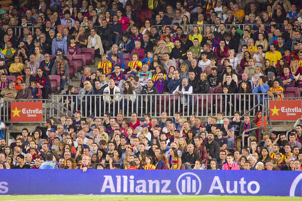 Болельщики ФК Барселона
