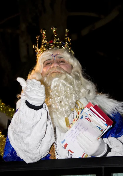 Three Wise Men parade — Stock Photo, Image