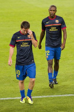 Lionel Messi ve Abidal
