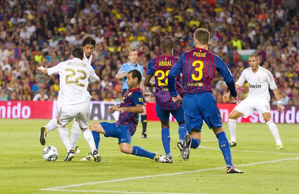 FC Barcelona vs Real Madrid — Fotografia de Stock