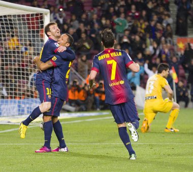 Hedef kutlama Leo Messi