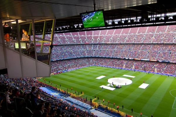 Estádio Camp Nou — Fotografia de Stock