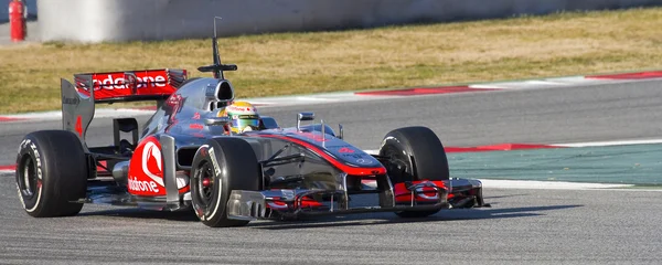 Lewis Hamilton Mclaren — Fotografia de Stock