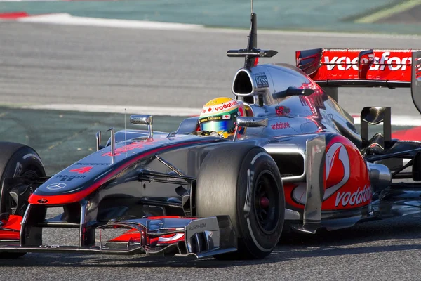 Lewis Hamilton McLaren — Stock Photo, Image