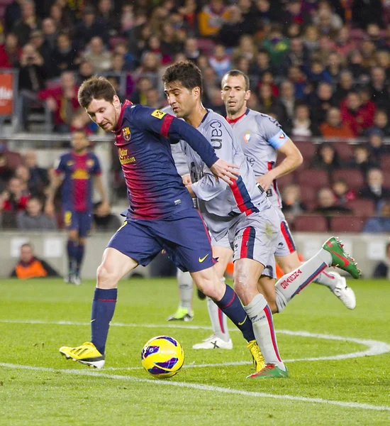 Lionel Messi FCB — Fotografia de Stock