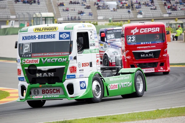 Truck racing — Stockfoto