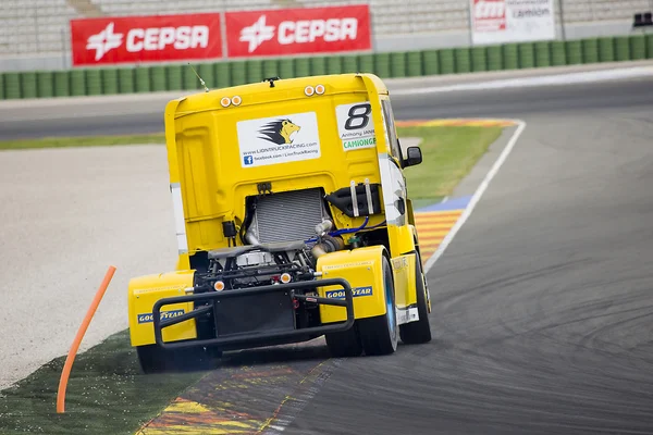 LKW-Rennen — Stockfoto