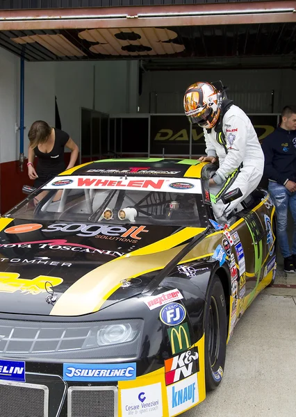 NASCAR serie Euro - Roberto Benedetti —  Fotos de Stock