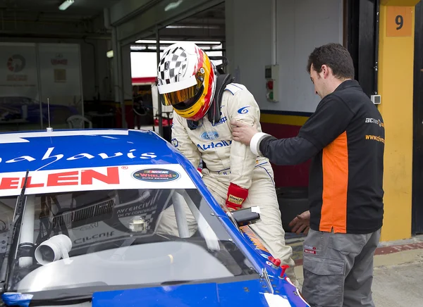 NASCAR serie Euro - Borja Garcia —  Fotos de Stock