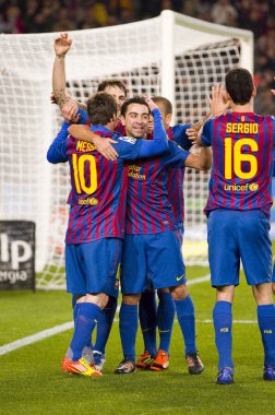 Hedef kutlama Fc Barcelona